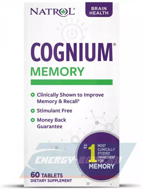  Natrol Cognium 100mg 60 таблеток