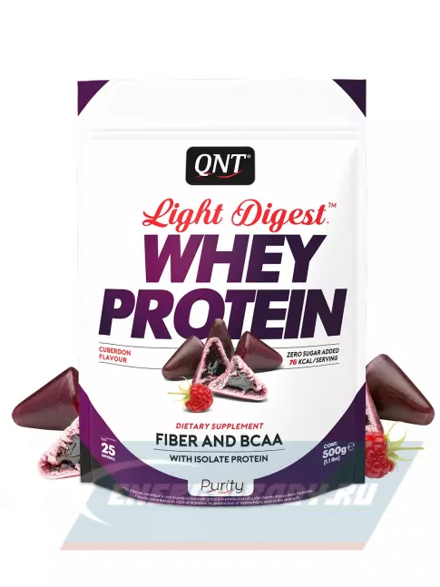  QNT Light Digest Whey Protein 500 г, Кьюбердон