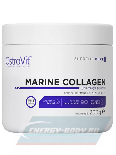 COLLAGEN OstroVit Marine Collagen supreme PURE 200 г