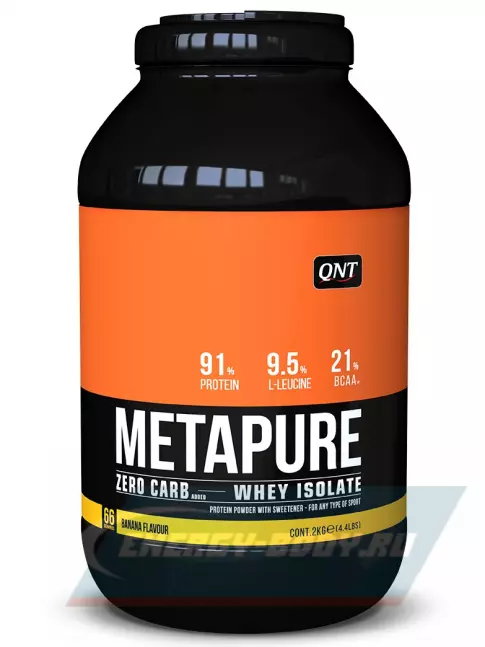  QNT METAPURE ZERO CARB 2000 г, Банан