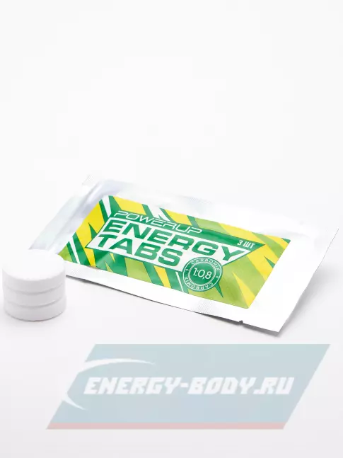  Powerup Energy Tabs 4 x 3 таблетки