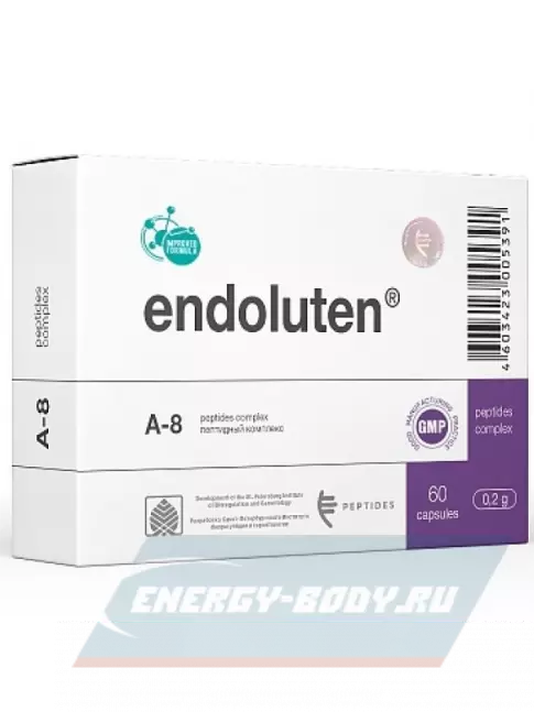  PEPTIDES Эндолутен (Endoluten) 60 капсул