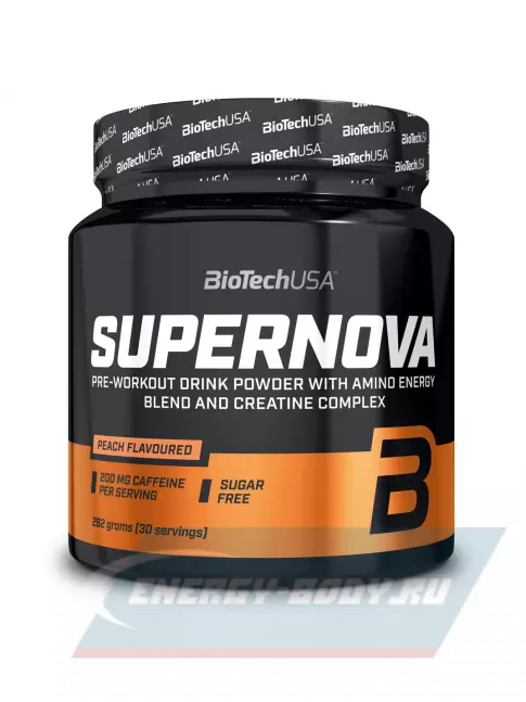 Предтерник BioTechUSA SuperNova 282 г, Персик