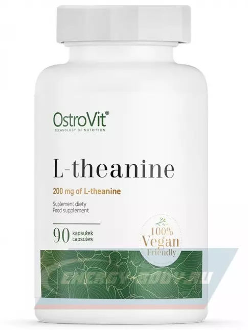 Аминокислотны OstroVit L-Theanine 90 капсул