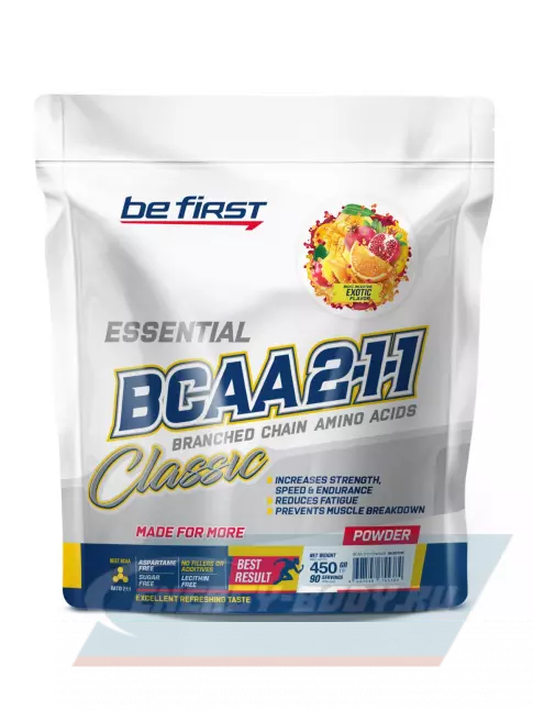 ВСАА Be First BCAA  Classic 450 г, Экзотик