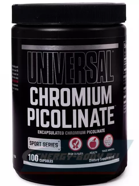 Минералы UNIVERSAL NUTRITION Chromium Picolinate 50 mcg 100 капсул