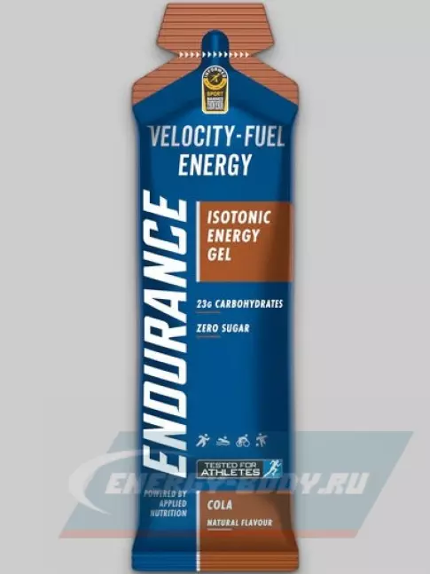 Энергетический гель APPLIED NUTRITION Endurance Velocity Fuel ENERGY Isotonic Gel 20 саше, Кока-Кола