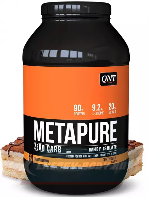  QNT METAPURE ZERO CARB 908 г, Тирамису