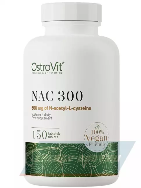Аминокислотны OstroVit NAC 300 150 таблеток