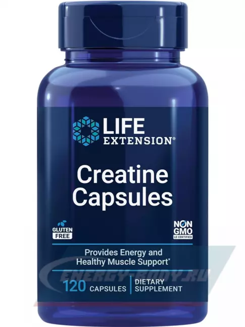  Life Extension Creatine Capsules 120 капсул