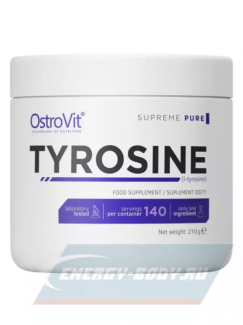 Аминокислотны OstroVit Tyrosine Supreme PURE 210 г