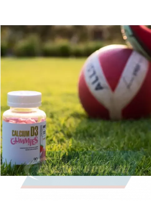  MAXLER Calcium D3 Gummies 90 мармеладных пастилок, Клубника