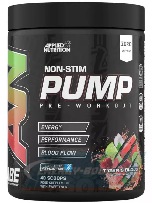 Предтерник APPLIED NUTRITION ABE PUMP 500 г, Кровь тигра