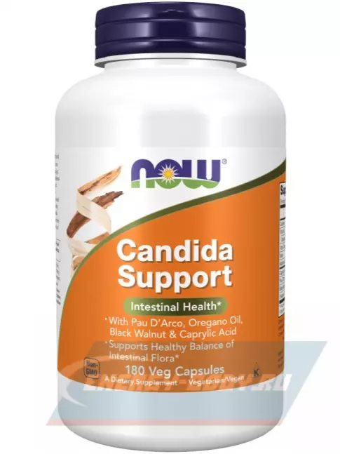  NOW FOODS Candida Support 180 капсул