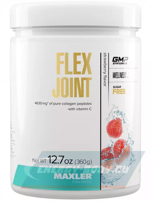 Суставы, связки MAXLER Flex Joint 360 г, Клубника