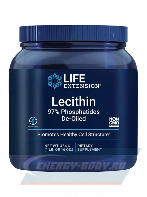 Omega 3 Life Extension Lecithin 454 grams 454 г