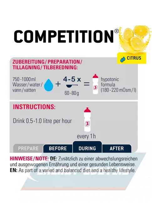 SPONSER COMPETITION 1000 г, Цитрус