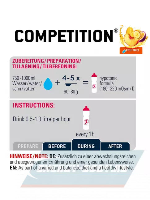  SPONSER COMPETITION 1000 г, Фруктовый микс
