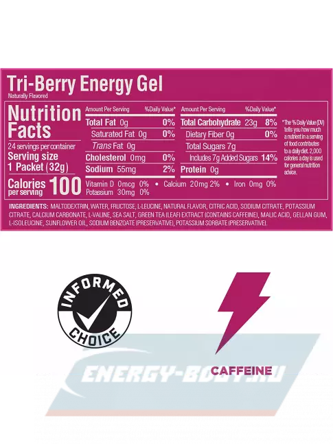 Энергетический гель GU ENERGY Gel MIX 4 x 32 г, Микс