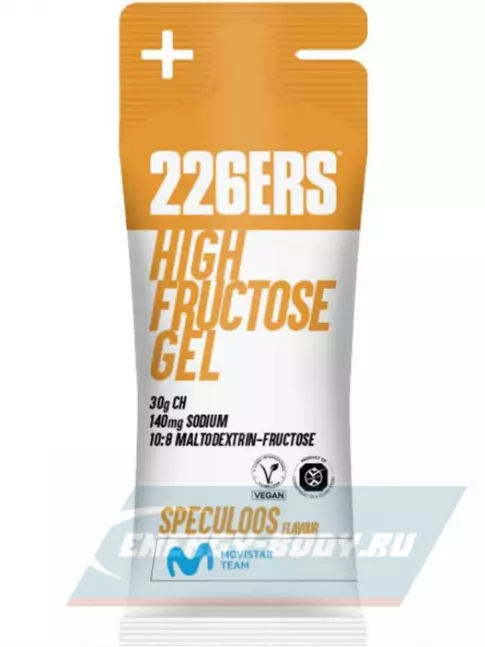 Энергетический гель 226ERS High Fructose Gel 140 mg 44 г, Бельгийское пряное печенье
