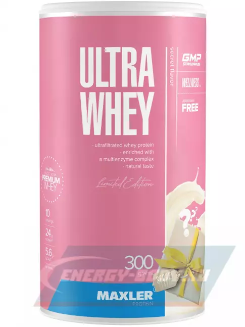  MAXLER Ultra Whey 300 г, Секретный вкус
