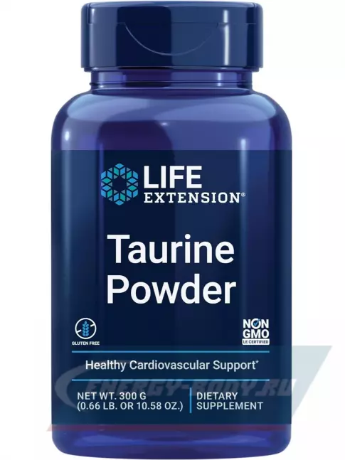 Аминокислотны Life Extension Taurine Powder 300 г