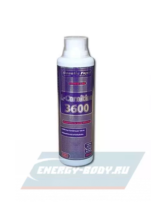 L-Карнитин GENETIC FORCE L-CARNITINE 3600 500 мл, Малина - черника