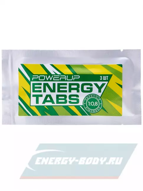  Powerup Energy Tabs 4 x 3 таблетки