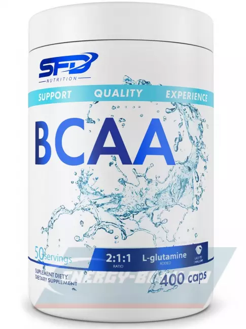 ВСАА SFD BCAA 400 капсул