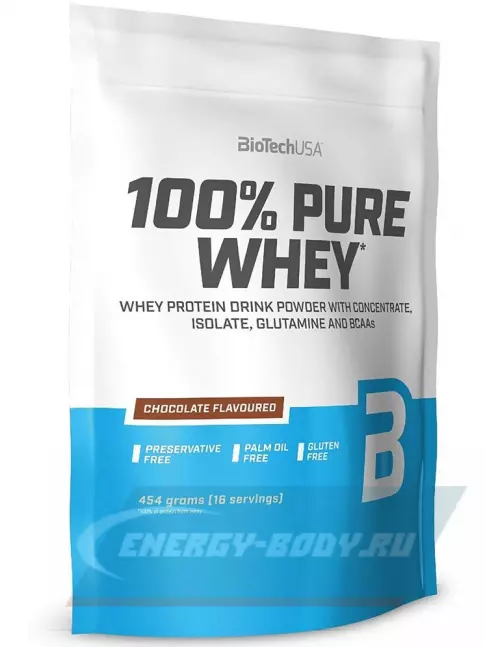  BioTechUSA 100% Pure Whey 1000 г, Шоколад