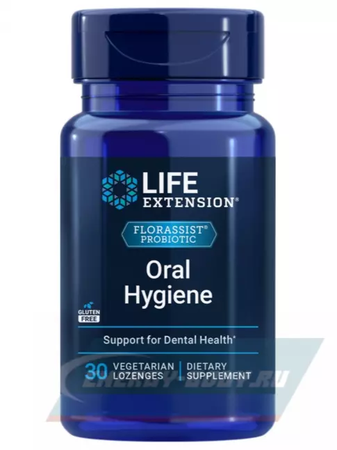  Life Extension Oral Hygiene 30 вегетарианских леденцов