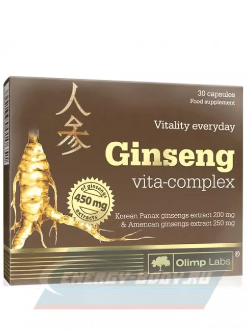  OLIMP Ginseng vita-complex 30 капсул, Нейтральный