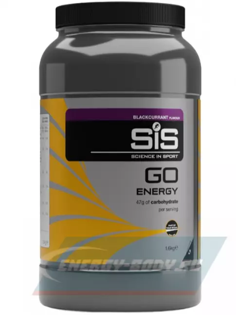  SCIENCE IN SPORT (SiS) GO Energy Powder 1600 г, Черная смородина