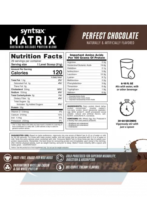  SYNTRAX Matrix 2 lbs 907 г, Шоколад