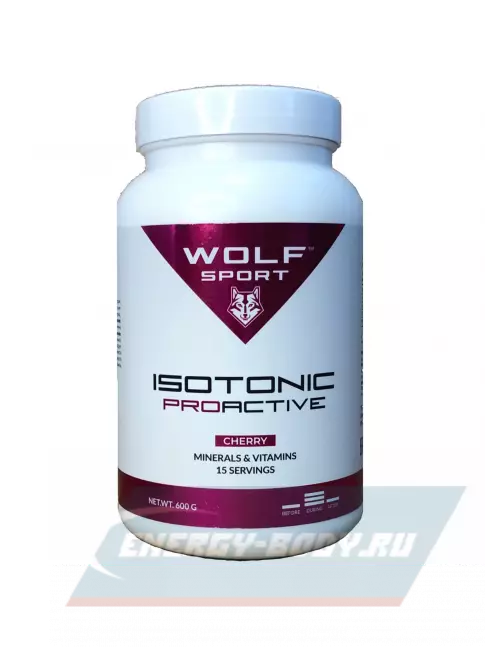  WolfSport IZOTONIC PROACTIVE 600 г, Вишня