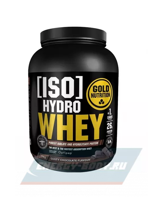  GoldNutrition Iso Hydro Whey 1000 г, Шоколад
