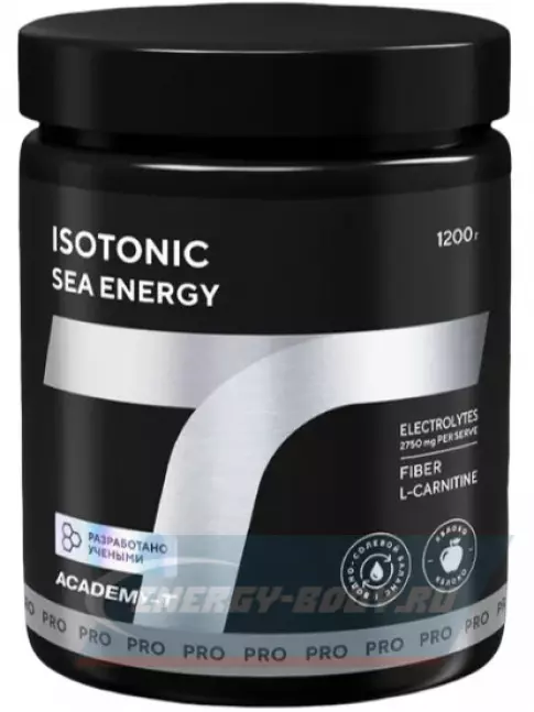 Академия-Т ISOTONIC Sea Energy 1200 г, Яблоко  Академия-Т ISOTONIC Sea Energy 1200 г, Яблоко