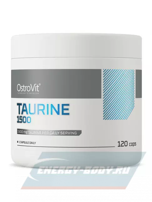 Аминокислотны OstroVit Taurine 1500 mg 120 капсул