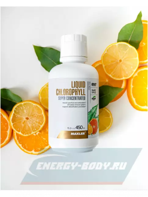  MAXLER Liquid Chlorophyll 450 мл, Цитрус