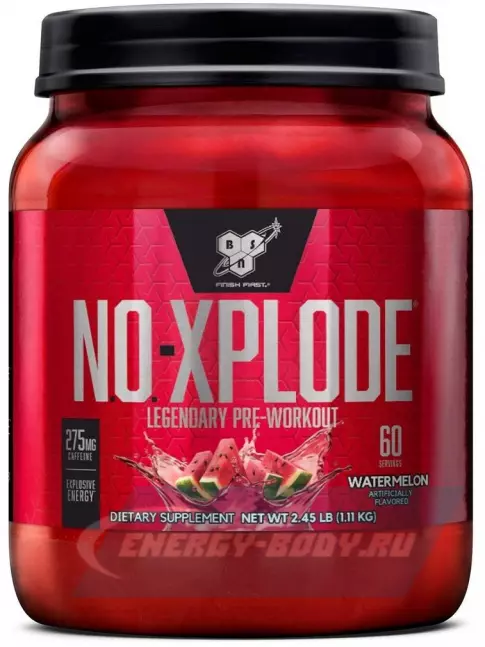 Предтерник BSN NO-XPLODE 3.0 New 1110 г, Арбуз