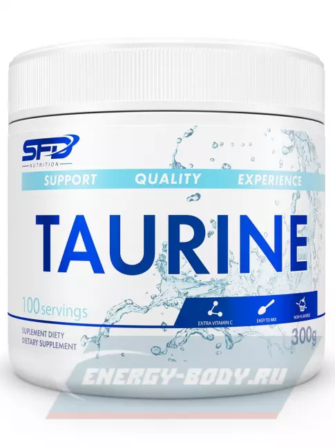 Аминокислотны SFD Taurine Rebrend 300 г, Натуральный