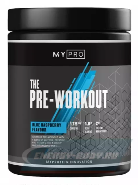 Предтерник Myprotein THE Pre Workout 465 г, Голубая малина
