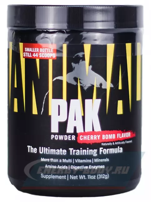  UNIVERSAL NUTRITION Animal Pak Powder 429 г, Вишня