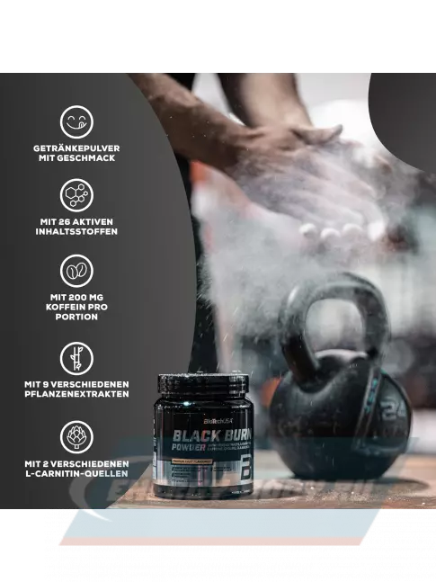 BioTechUSA Black Burn 210 г, Маракуйя BioTechUSA Black Burn 210 г, Маракуйя