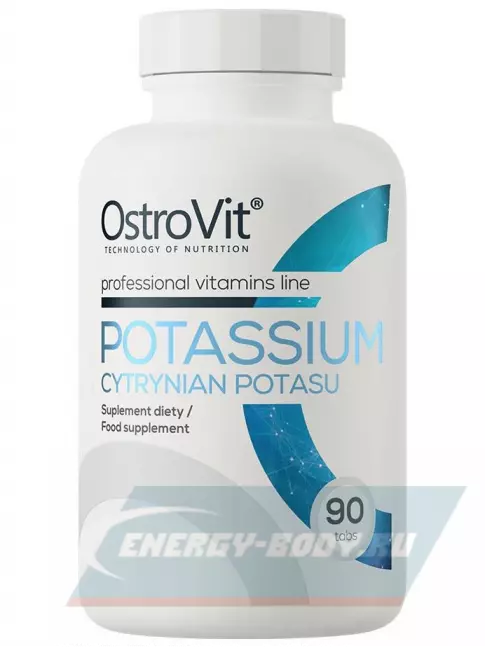 Минералы OstroVit Potassium 90 таблеток