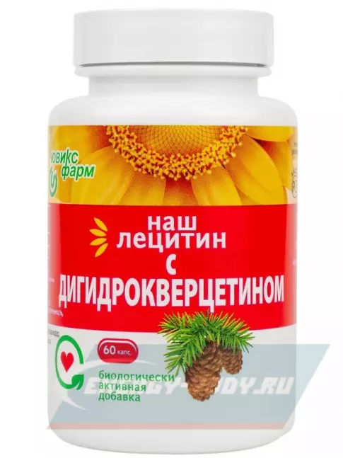 Omega 3 НАШ ЛЕЦИТИН с Дигидрокверцетином 60 капсул