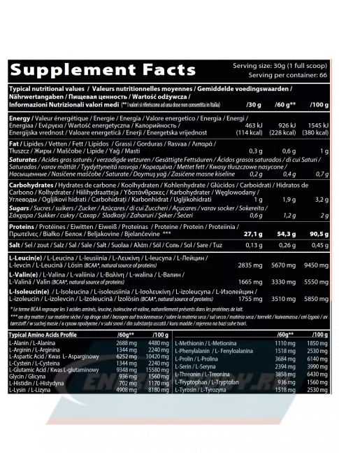  QNT METAPURE ZERO CARB 2000 г, Клубника-банан