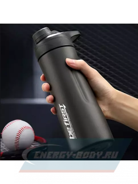 Be First Бутылка-термос с 2-ми стенками Be First 520 мл (BF19012) 520 мл, Черный Be First Бутылка-термос с 2-ми стенками Be First 520 мл (BF19012) 520 мл, Черный