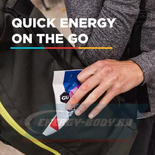 Энергетик GU ENERGY Мармеладки GU Energy Chews Черника-Гранат, 6 x 8 конфет
