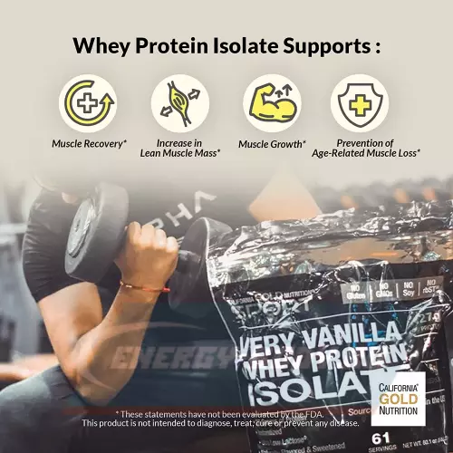  California Gold Nutrition Whey Protein ISOLATE Шоколад, 907 г